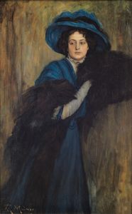 Portrait of a Lady in Blue