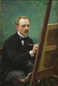 Portrait of Federico de Madrazo Painting