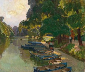 Landing stage at Heustadlwasser