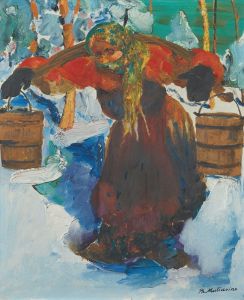Russian Baba Carrying Water