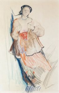 Young Woman Standing