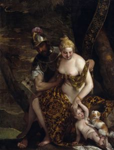Mars, Venus and Cupid Mars and Venus With Cupid and a Dog