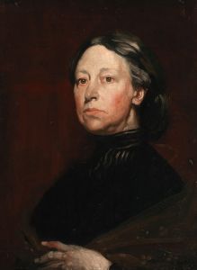 Portrait of Augusta Gregory , Dramatist and Folklorist