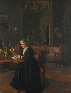 Portrait Interior; Louisa Caroline Elizabeth Hamilton