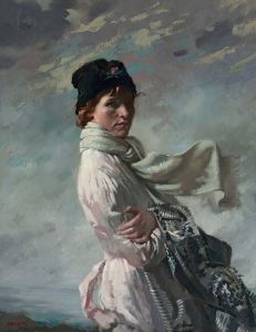 ‘In Dublin Bay’; Portrait of the Artist’s Wife