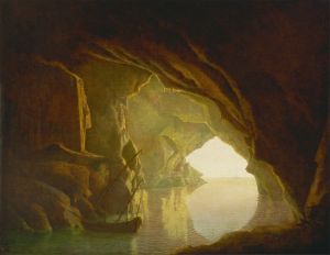 A Grotto in the Gulf of Salerno, Sunset