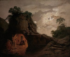 Virgil’s Tomb by Moonlight, with Silius Italicus Declaiming