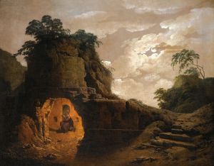 Virgil’s Tomb By Moonlight