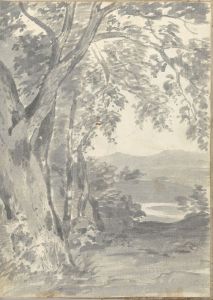 Landscape with Trees and Distant Hills