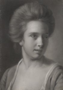 Portrait of a Woman, Her Head Turned to the Right, Wearing an Earring