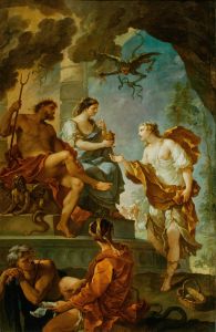 Psyche Obtaining the Elixir of Beauty from Proserpine