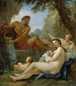 A River and a Fountain Nymph