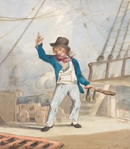 Caricature of a Sailor