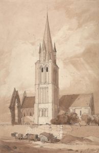 Douvres Church, Normandy