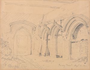 Interior of the Ruins of Yarmouth Priory