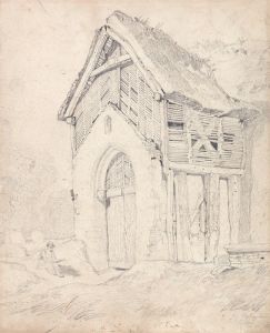 Porch and Belfry of Thurgarton Church, Norfolk