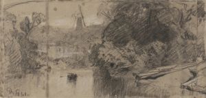 River Landscape, Probably near Thorpe, Norfolk