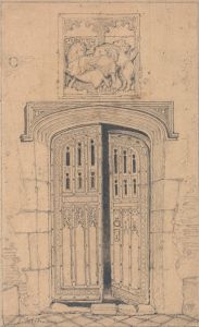 South Door, Arminghall Hall, Norfolk