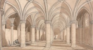 The Barons’ Hall, Mont Saint Michel