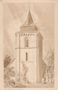 Tower of the Village Church of Saint Maclou, Normandy