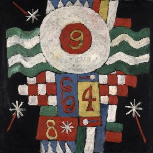 Collection of Numbers, Designs and Letters Seen by Me at the Beginning of the War in Berlin–Military in Nature
