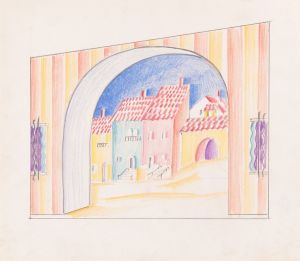 Design drawings for miscellaneous interiors, some possibly related to the Hotel St. George, New York, NY.] [Sketch for miscellaneous interior .