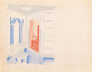 Design drawings for miscellaneous interiors, some possibly related to the Hotel St. George, New York, NY.] [Sketch for miscellaneous interior