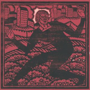 Design for fine art print, ‘The Mad Dancer’.] [Woodcut print