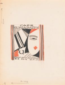 Designs for menu for Café Bonaparte, Beaux-Arts Apartments, 310 E. 44th St., New York, NY.] [Sketches for Café Bonaparte menu