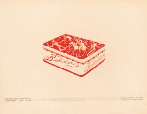 Graphic design drawings for Barricini Candy packages.