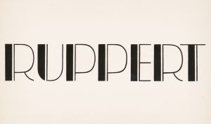 Typographical studies for Ruppert Beer