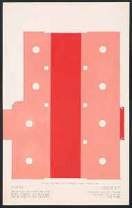 Drawings for proposed decorations of Mike Lyman’s Restaurant, 424 W. Sixth St., Los Angeles, CA.] [Drawing #10, Scheme 1; Color scheme for ceiling – main dining room