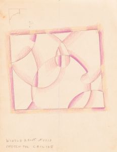 Interior designs for screens and ceilings.] [Drawing of plans, elevation, and details