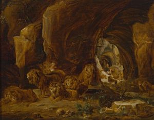 Daniel in the lions’ den