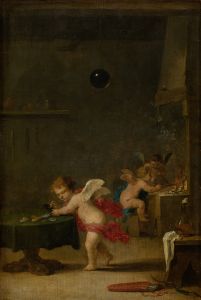 Amoretti in an Alchemist’s Workshop