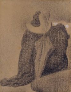 Still Life with Hat, Parasol, and Clothes on a Chair