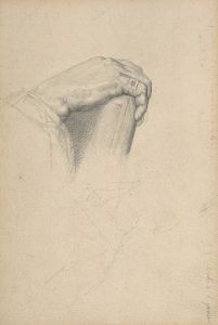 The Hand of Poussin, after Ingres