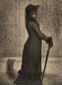 Woman Strolling