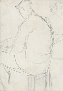 Man Seated on a Stool
