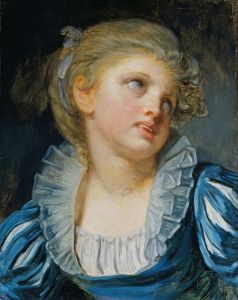 Girl in a Blue Dress