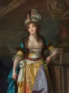 Portrait of a Lady in Turkish Fancy Dress