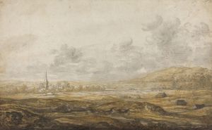 Panoramic Landscape along the Rhine
