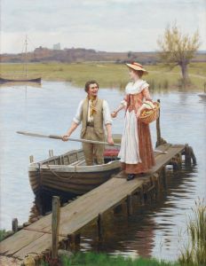 An apple for the boatman