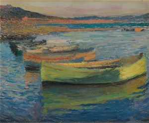 Barques Aux Environs De Collioure