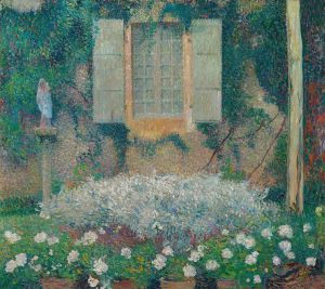 La Fenêtre De La Cuisine Sur Le Jardin À Marquayrol