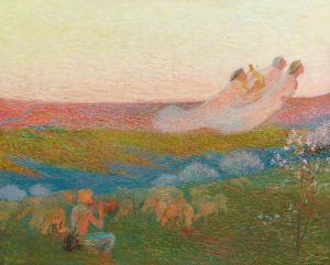 Berger et ses trois muses