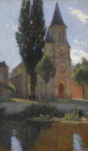 L’Église de Labastide-du-Vert, un matin d’été