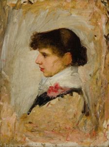 Head of a model