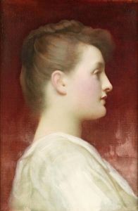Girl in profile