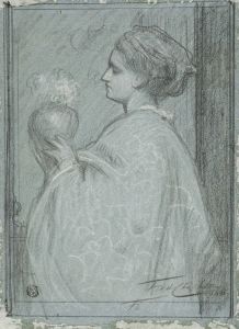 Lady with Vase